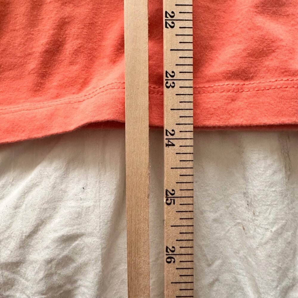 Denim & Co. Womens Embroidered Coral Tank Top 2X Cotton Beach Vacation Resort - Picture 8 of 8